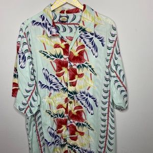 Tommy Bahama Rayon Blouse | Size XL